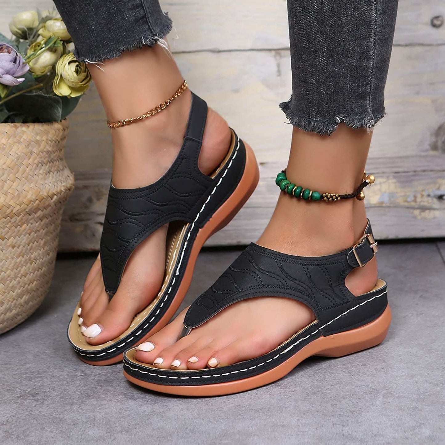 BRISBANE™ COMFY ORTHOPEDIC SANDALS