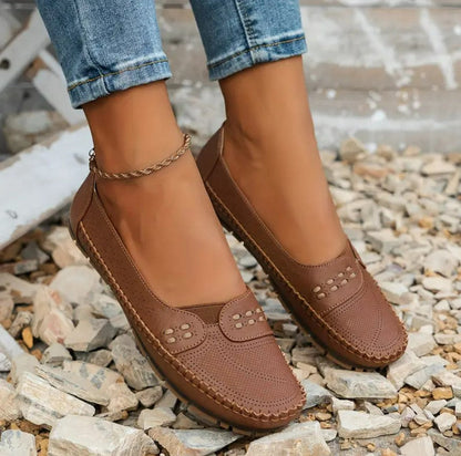 LORA™ VINTAGE COMFY SLIP-ON LOAFERS