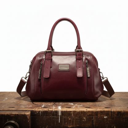 Red luxury cube bag