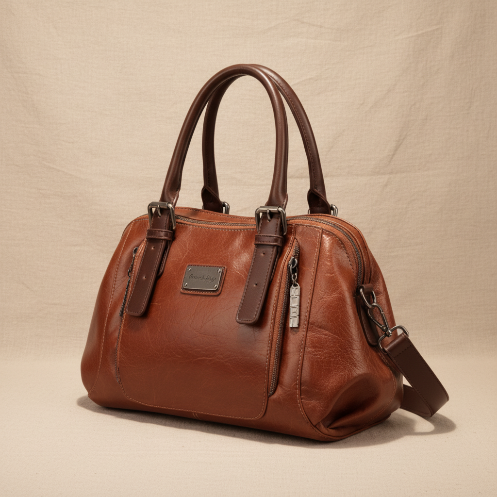 Red luxury cube bag