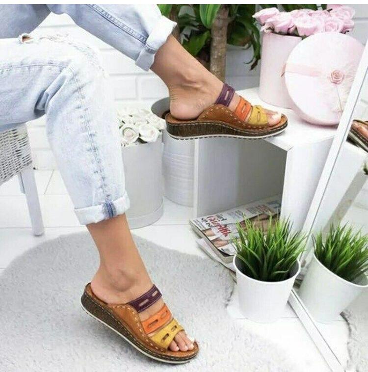 PREMIUM ORTHOPEDIC TRICOLOR SANDALS - 2025 BEST SELLER